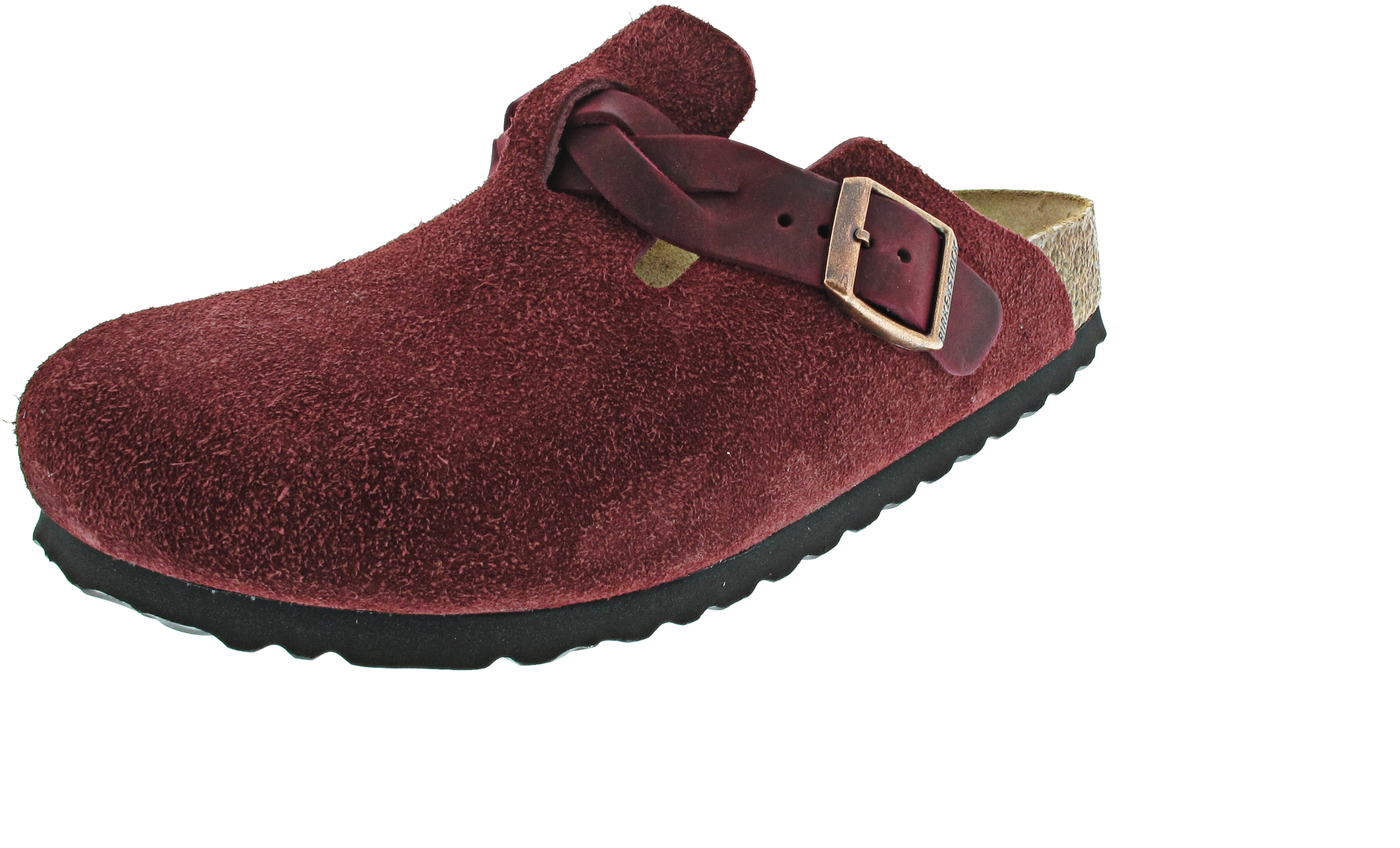 Birkenstock Boston Braided Suede