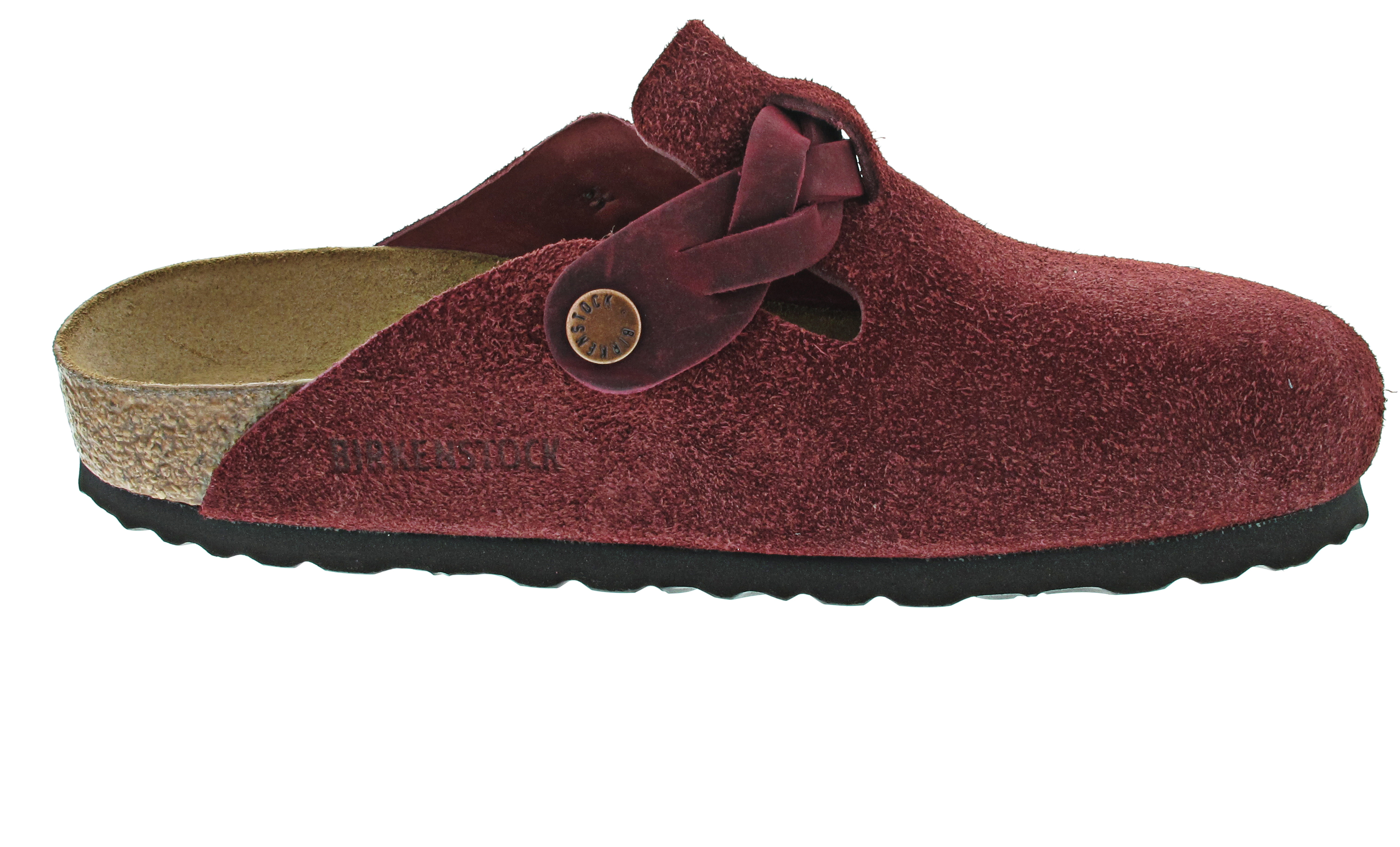 Birkenstock Boston Braided Suede